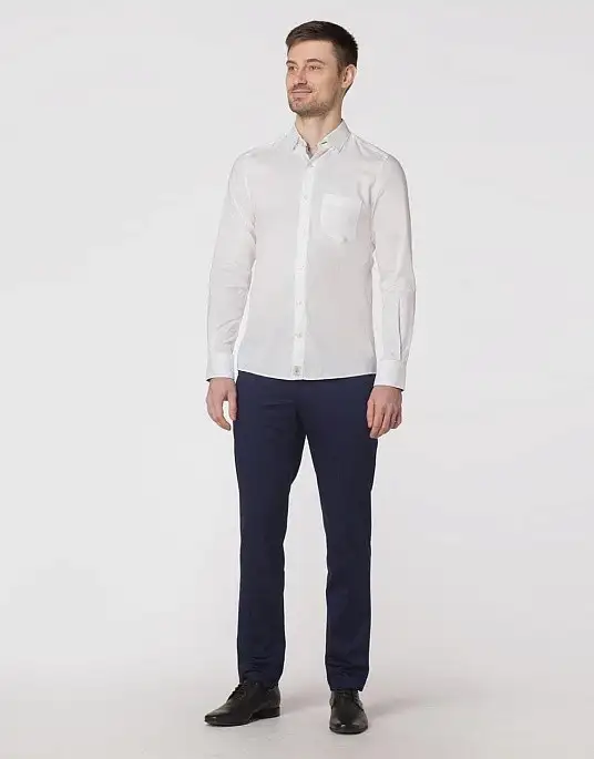 Сорочка Pierre Cardin із серії Cotton Comfort у білому кольорі