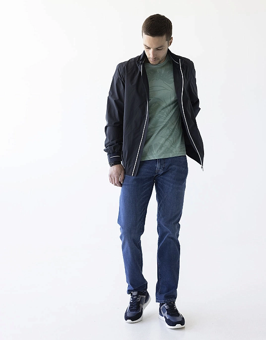 Pierre Cardin windbreaker in dark blue