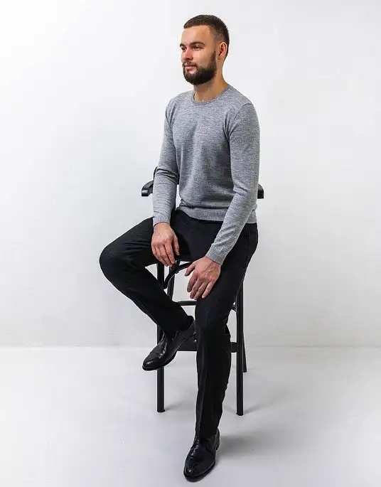 Джемпер Pierre Cardin из коллекции Voyage в сером цвете