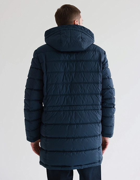 Parka jacket with removable hood from Bugatti