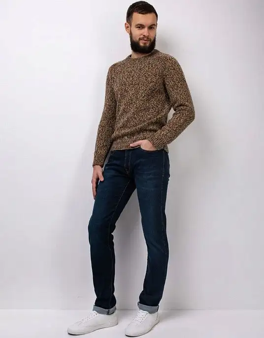 Pierre Cardin pullover from the exclusive Le Bleu collection in brown