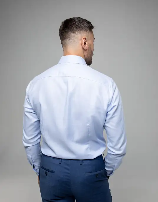 Pierre Cardin shirt from the Future Flex collection in blue