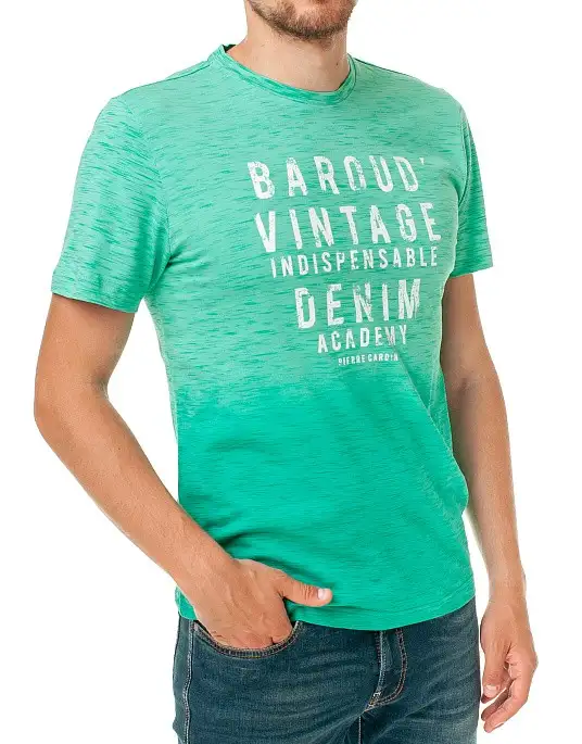 Pierre Cardin T-shirt from the Denim Story collection in green