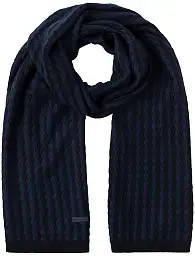 Pierre Cardin scarf from the Future Flex collection in blue