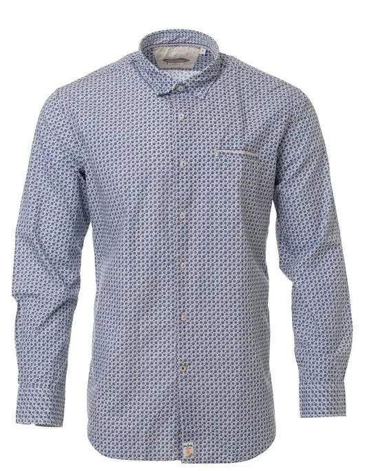 Рубашка Pierre Cardin из серии Denim Story в белом цвете