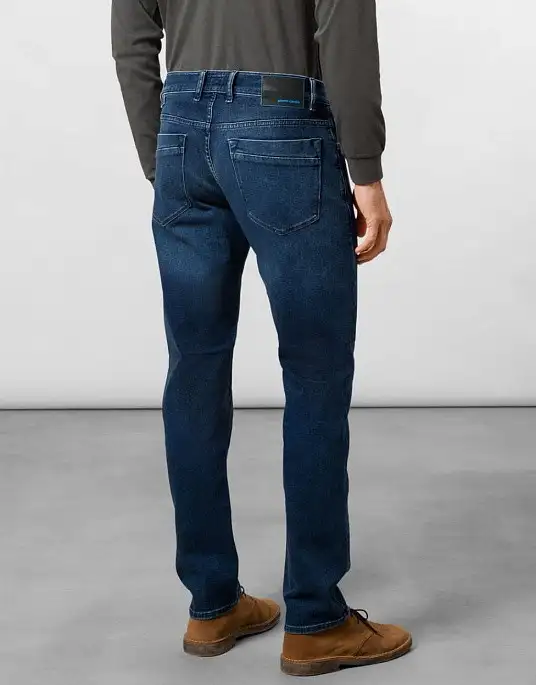 Pierre Cardin jeans from the Future Flex collection in distressed blue