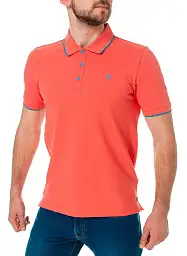 Pierre Cardin Future Flex polo in coral