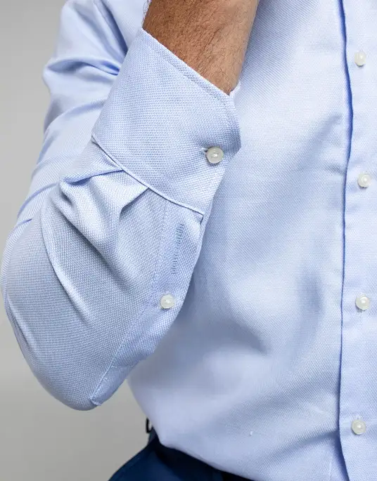Pierre Cardin shirt from the Future Flex collection in blue