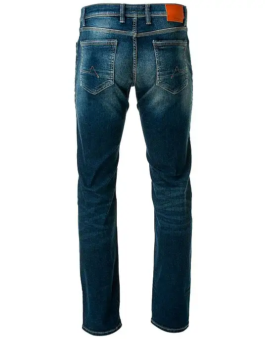 Jeans from the Twisted 2000 collection by Pierre Cardin blue distressed