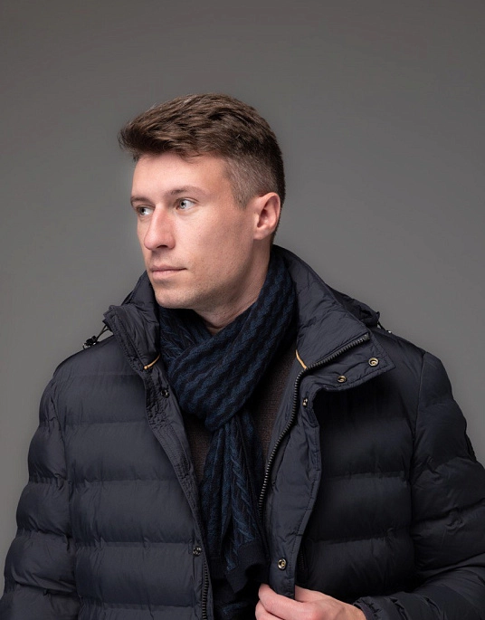 Pierre Cardin elongated jacket with a hood