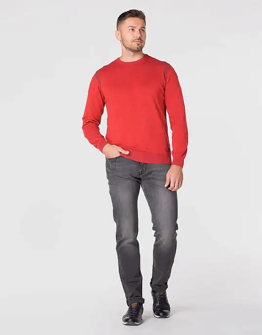 Pierre Cardin pullover from the Future Flex collection in red