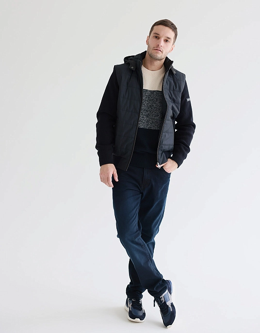 Pierre Cardin jumper with textured weaving in 3 colors