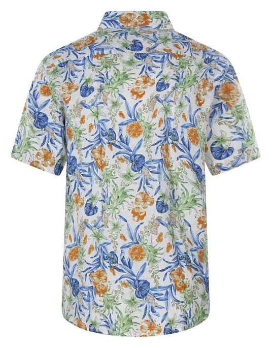 Pierre Cardin Short Sleeve Floral Print Shirt