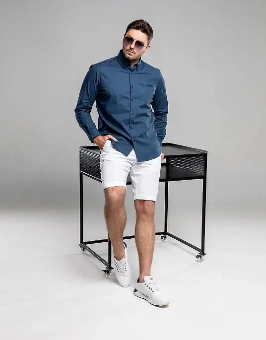 Pierre Cardin shirt from the Future Flex collection in blue