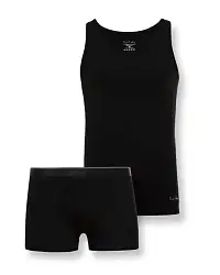 Набір нижньої білизни майка і Boxer чорного кольору від Pierre Cardin
