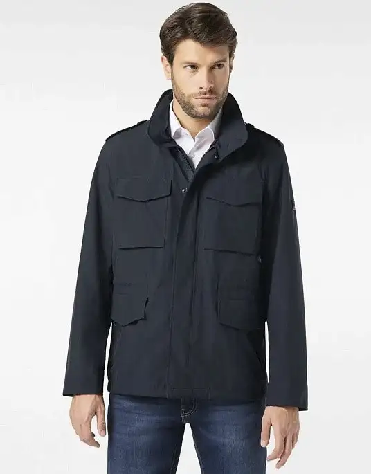 Вітровка Pierre Cardin Gore-Tex із колекція Voyage у темно-синьому кольорі