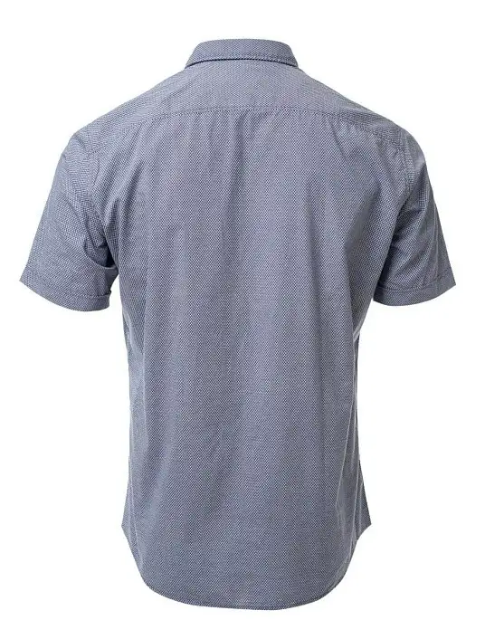 Pierre Cardin short sleeve shirt from the Denim Academy collection in gray with print