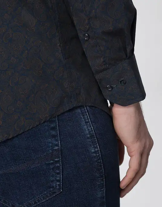Pierre Cardin shirt in navy blue