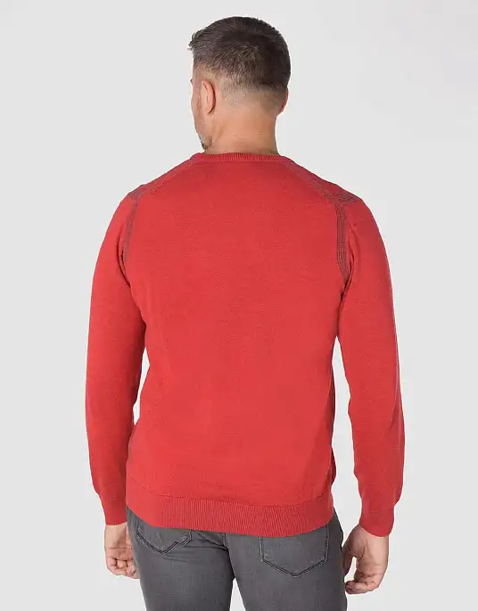 Pierre Cardin pullover from the Future Flex collection in red