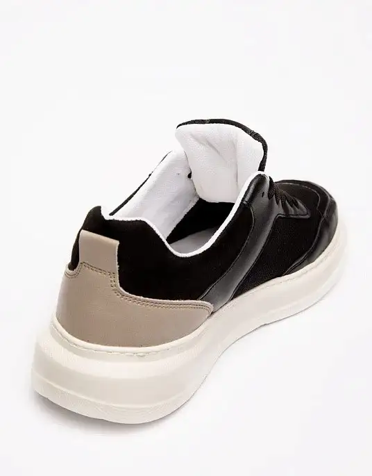 Чоловічі кросівки Pierre Cardin в чорному кольорі
