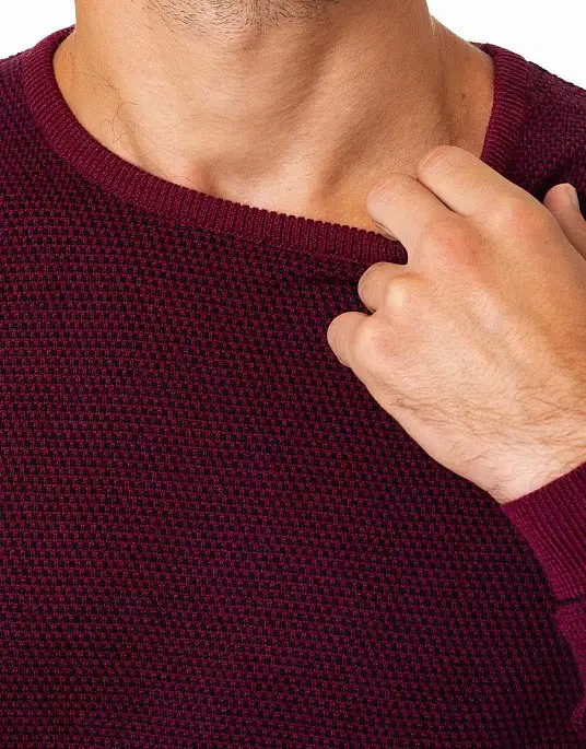 Pierre Cardin pullover from the Voyage collection in burgundy