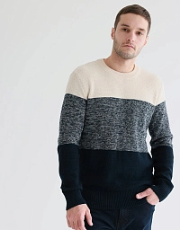 Pierre Cardin jumper with textured weaving in 3 colors