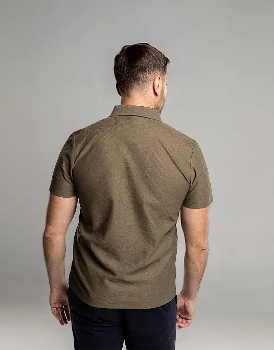 Pierre Cardin Polo from the Future Flex Collection in Khaki