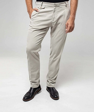 Pierre Cardin men's beige Le-Bleu trousers