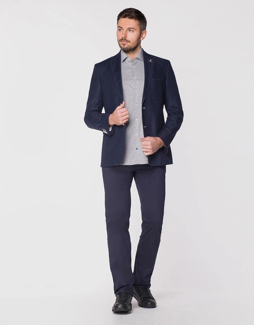 ⏩Pierre Cardin jacket in blue 52240/3000/57181 ᐈ Price UAH ᐈ Buy in the  online store Pierre Cardin