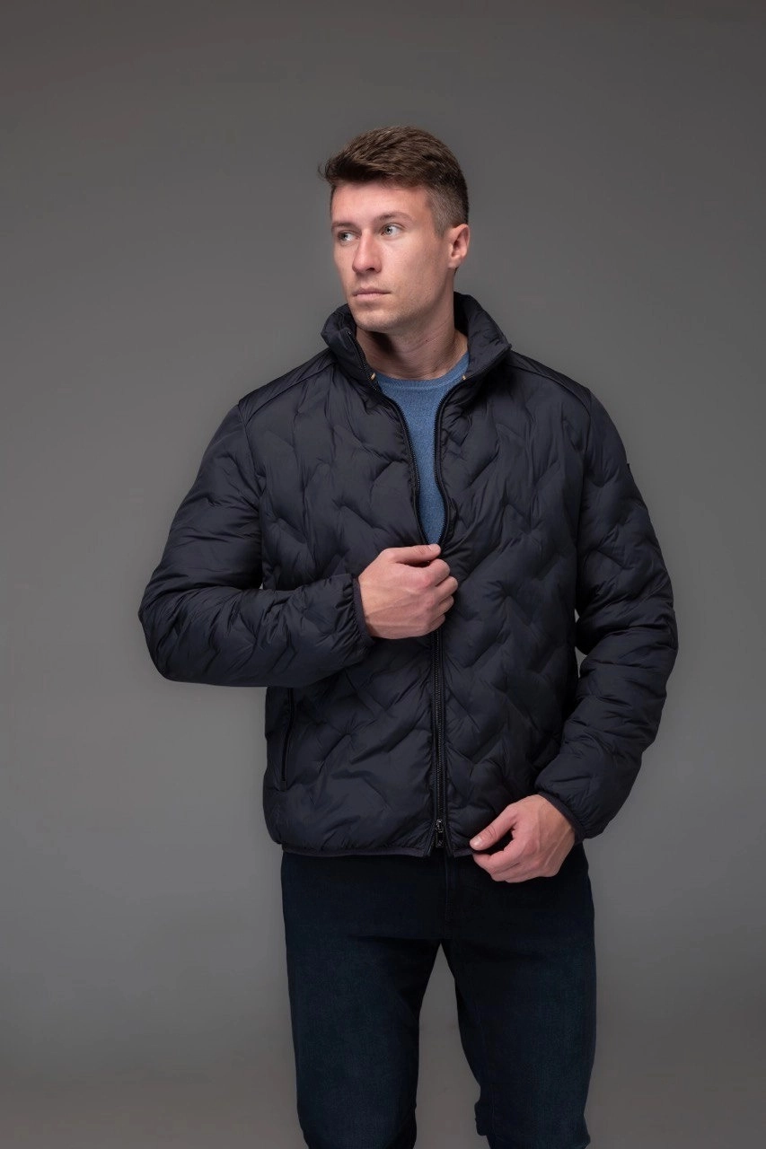 Pierre Cardin jacket in blue color is shortened 0004 6000 10072 Price UAH Buy in the online store Pierre Cardin