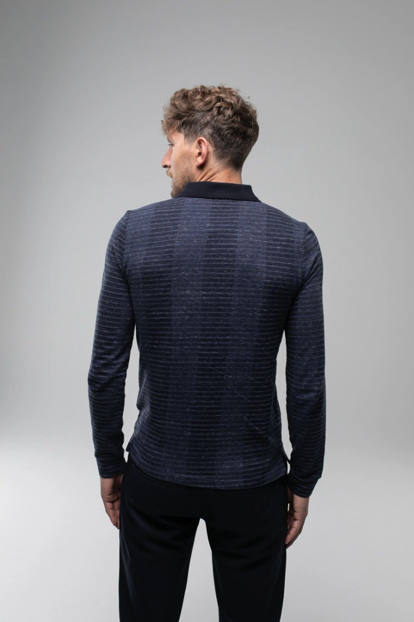 Pierre cardin sales long sleeve polo