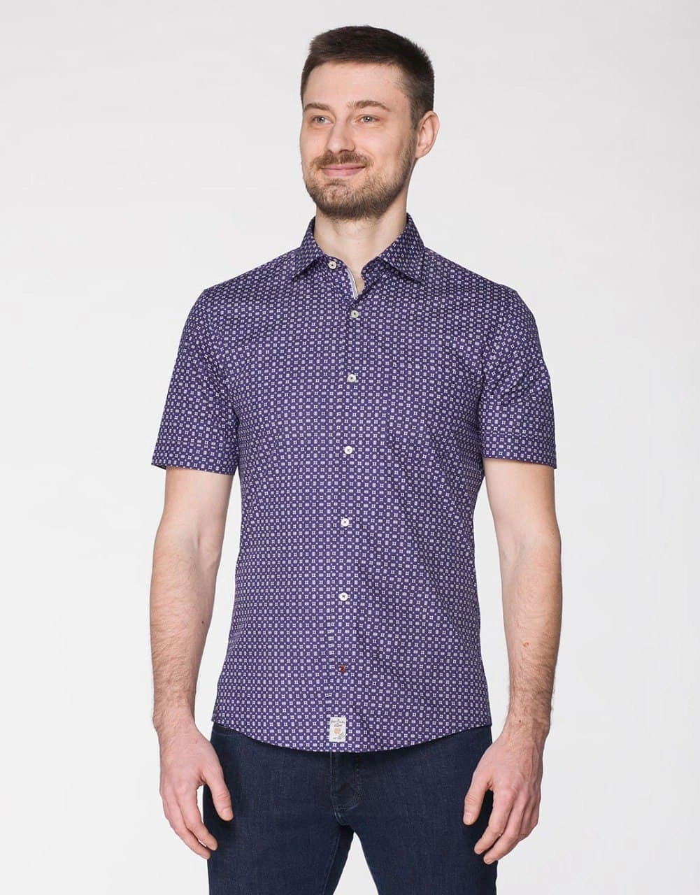 Pierre cardin short store sleeve dress shirts