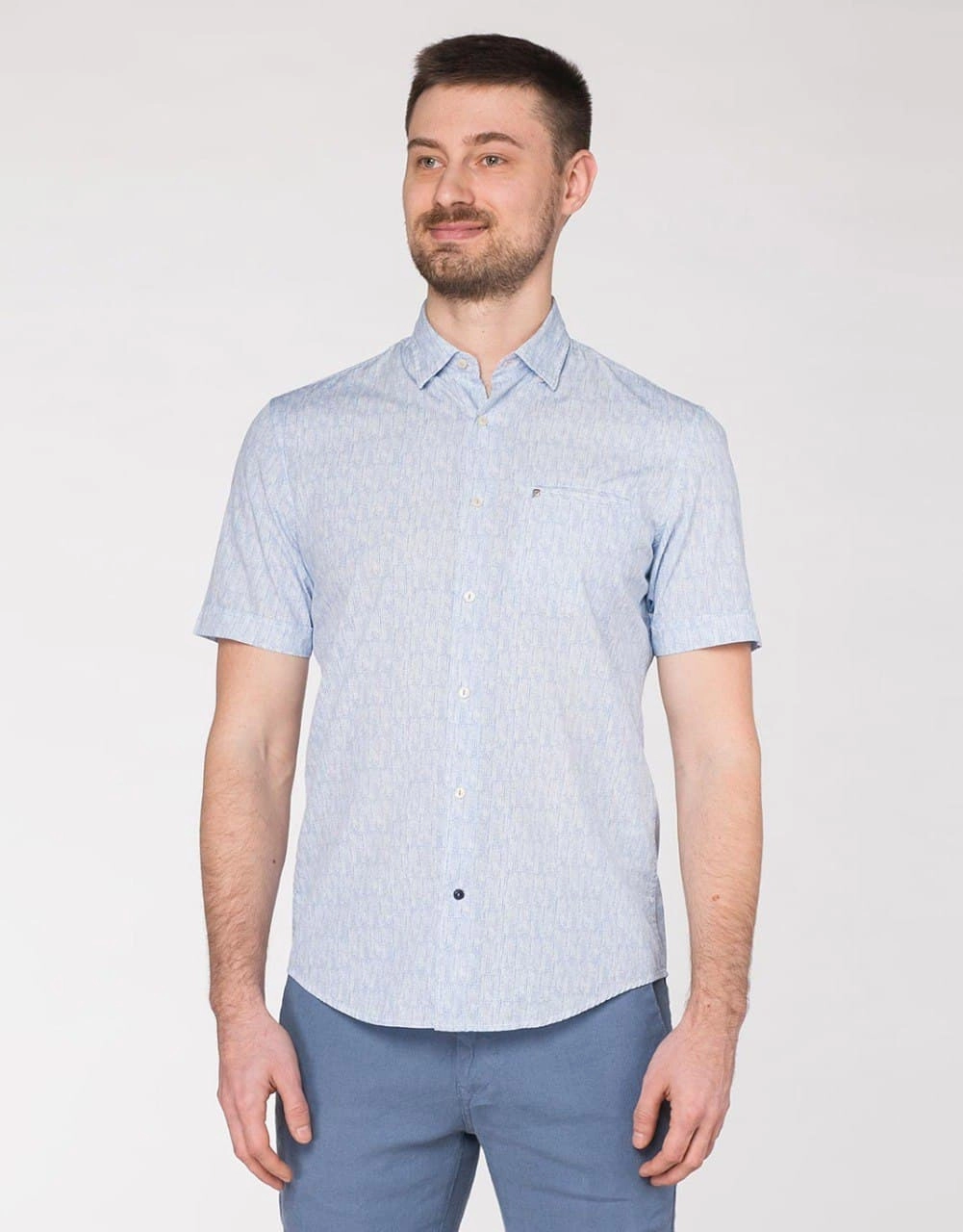 Pierre cardin short sleeve dress shirts hotsell