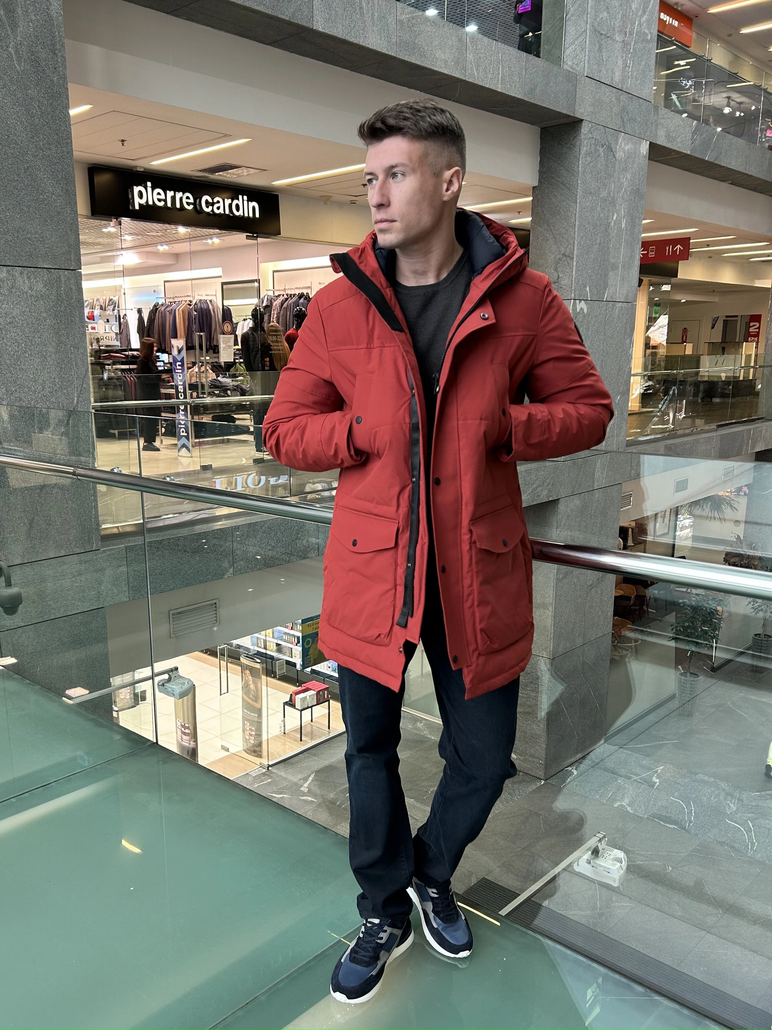 Pierre cardin clearance down jacket