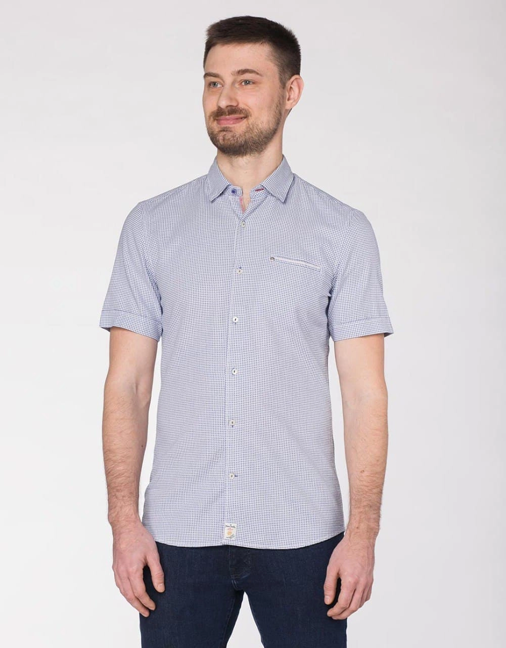 Pierre cardin short sleeve shirt mens on sale