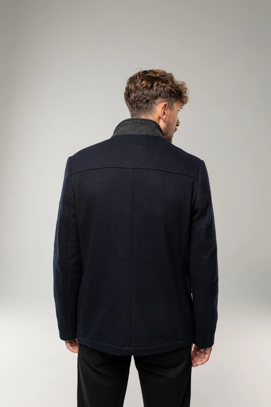 Pierre cardin mens wool coat online