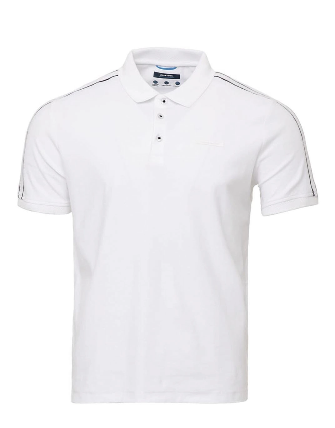 ⏩Pierre Cardin polo shirt from Future Flex collection in white  52444/1000/11262 ᐈ Price UAH ᐈ Buy in the online store Pierre Cardin