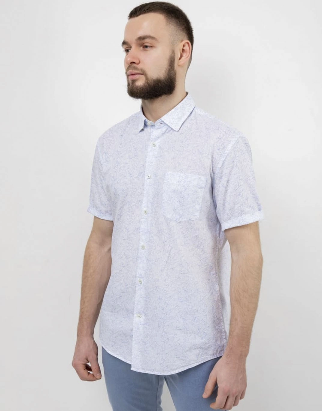 Pierre cardin short store sleeve dress shirts