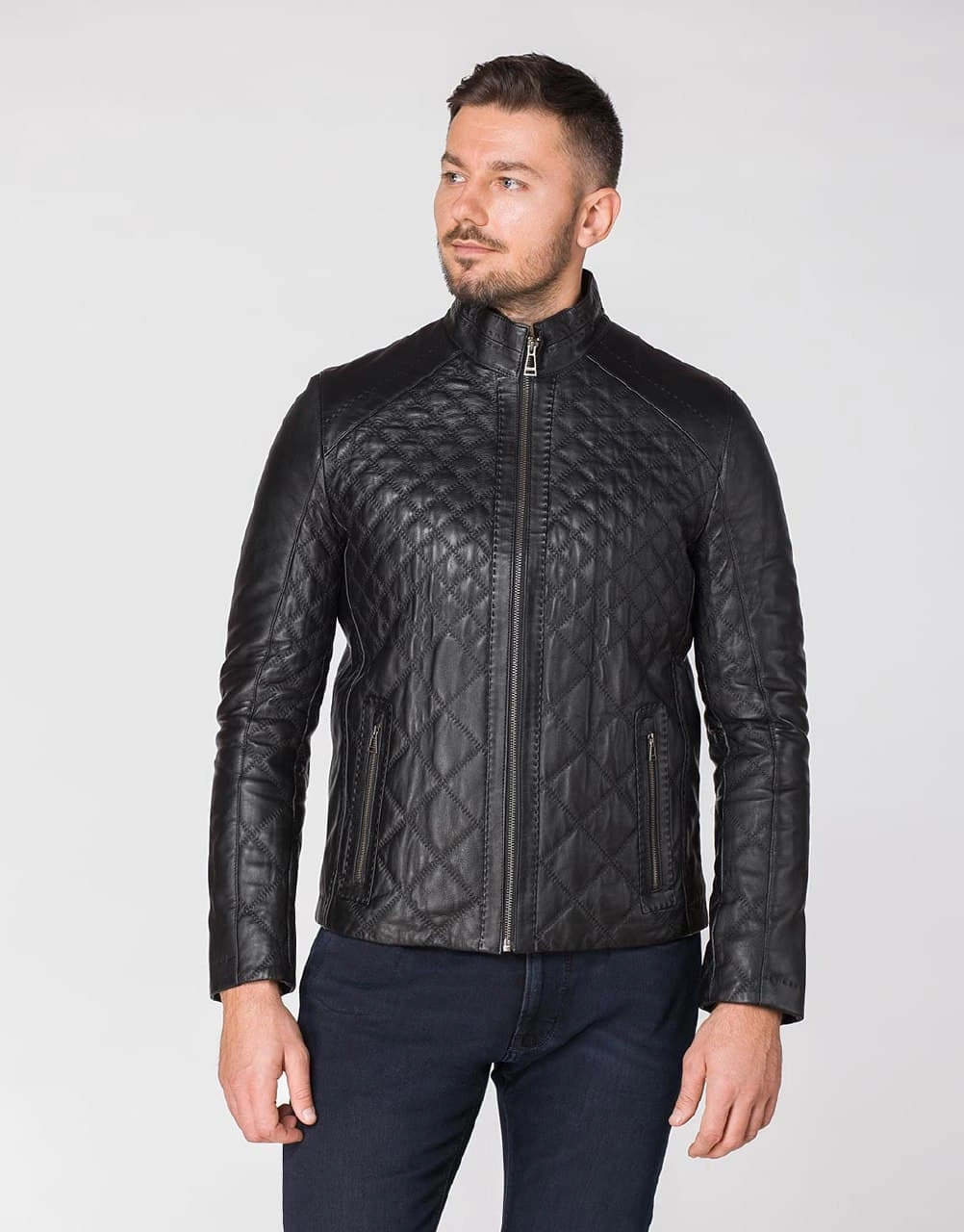 Pierre cardin leather jacket price cheap