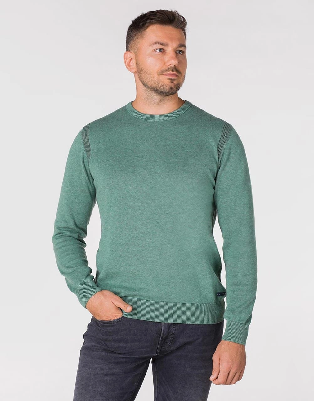 Pullover green shop