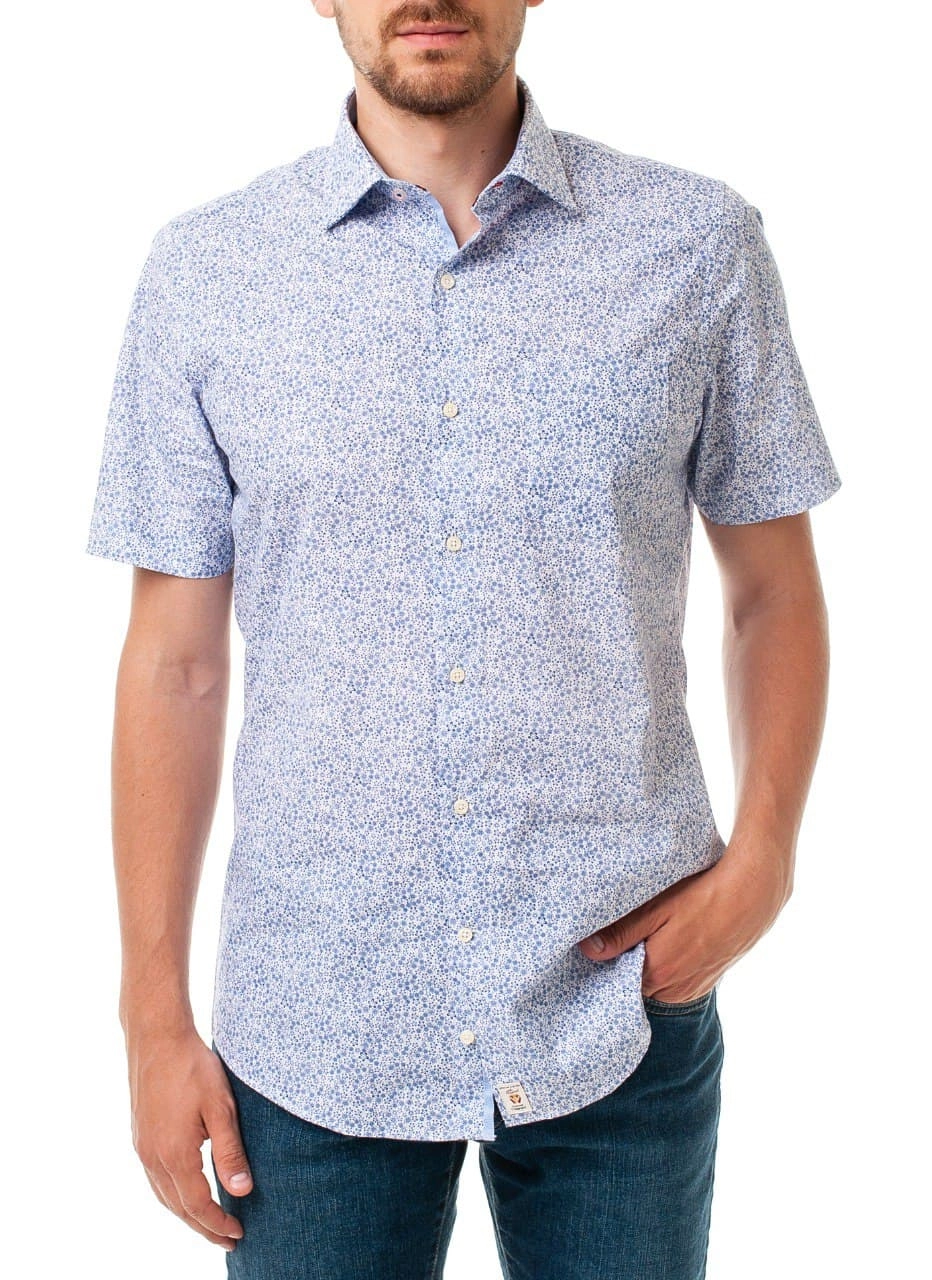 ⏩Pierre Cardin Cotton Comfort shirt in white 26251/9021/5291 ᐈ