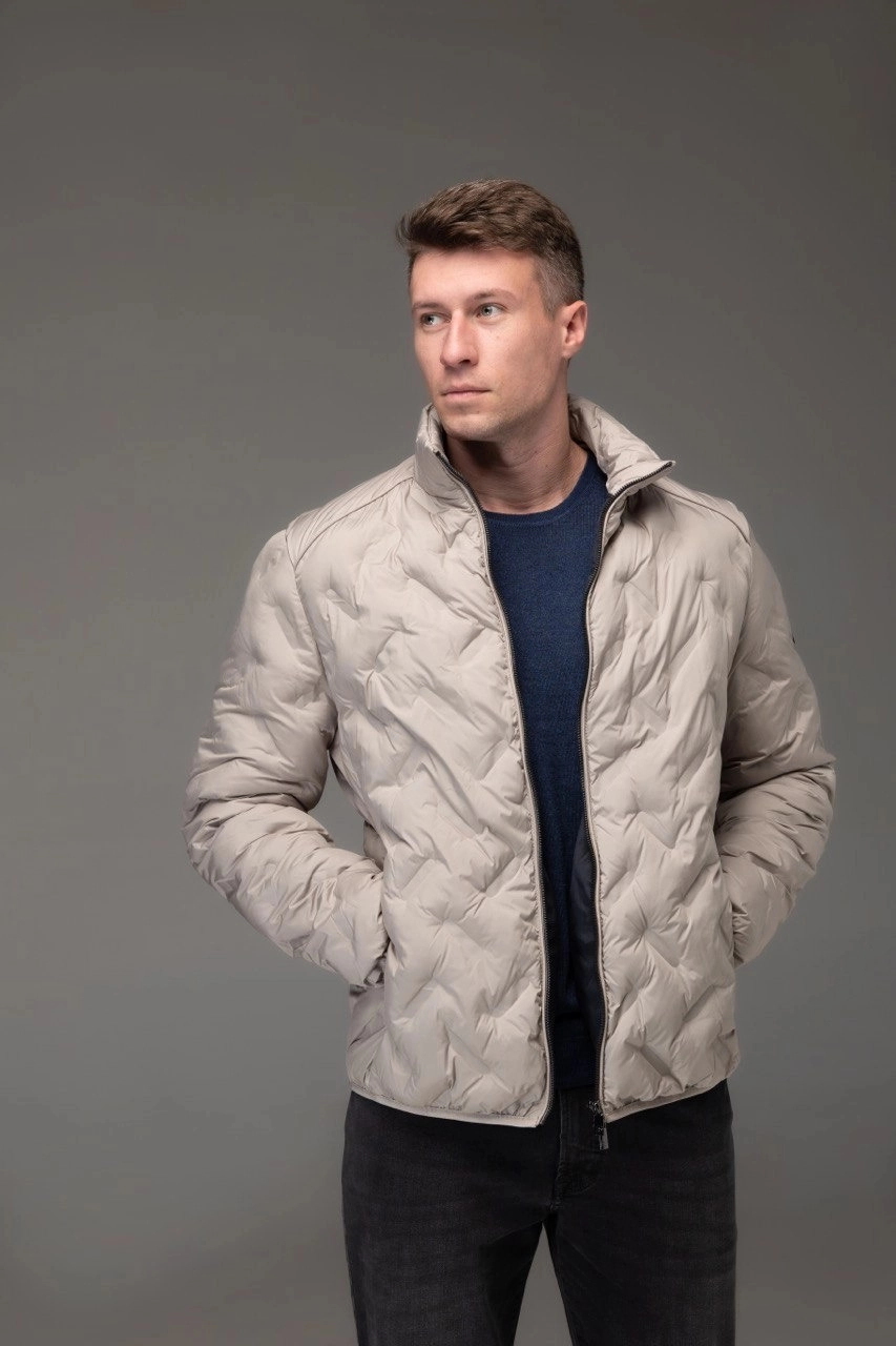 ⏩Pierre Cardin jacket in beige color is shortened 0004/1112/10072 ᐈ Price  UAH ᐈ Buy in the online store Pierre Cardin