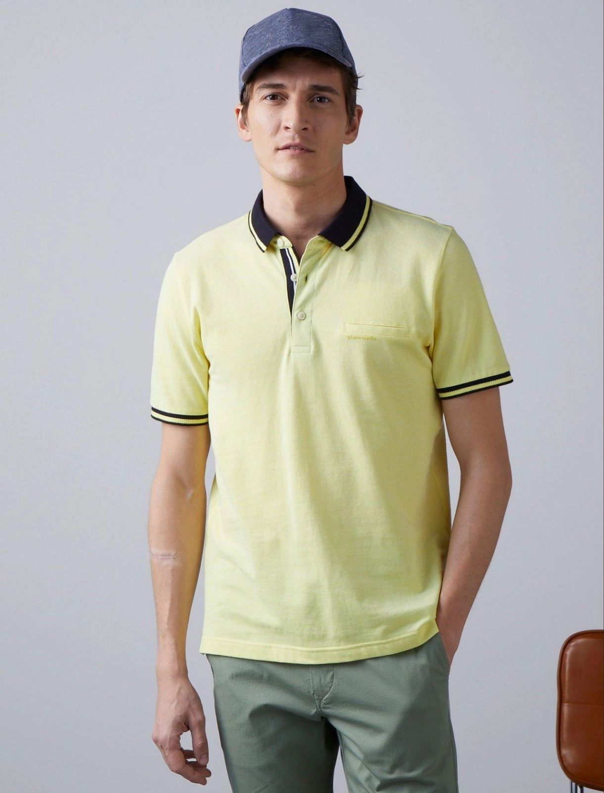 Pastel 2025 yellow polo