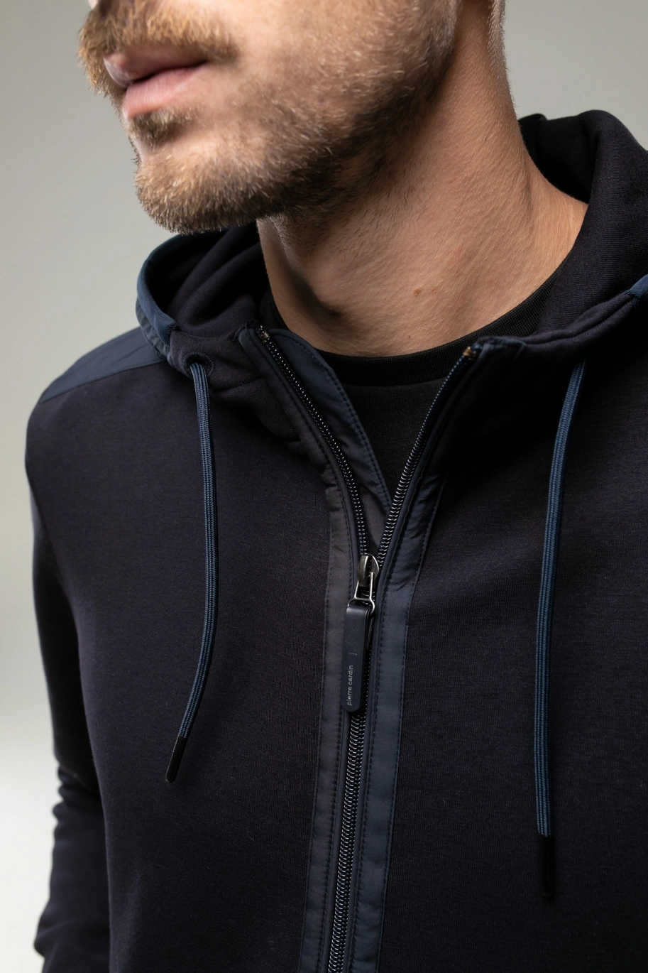 Pierre cardin zip jacket mens top