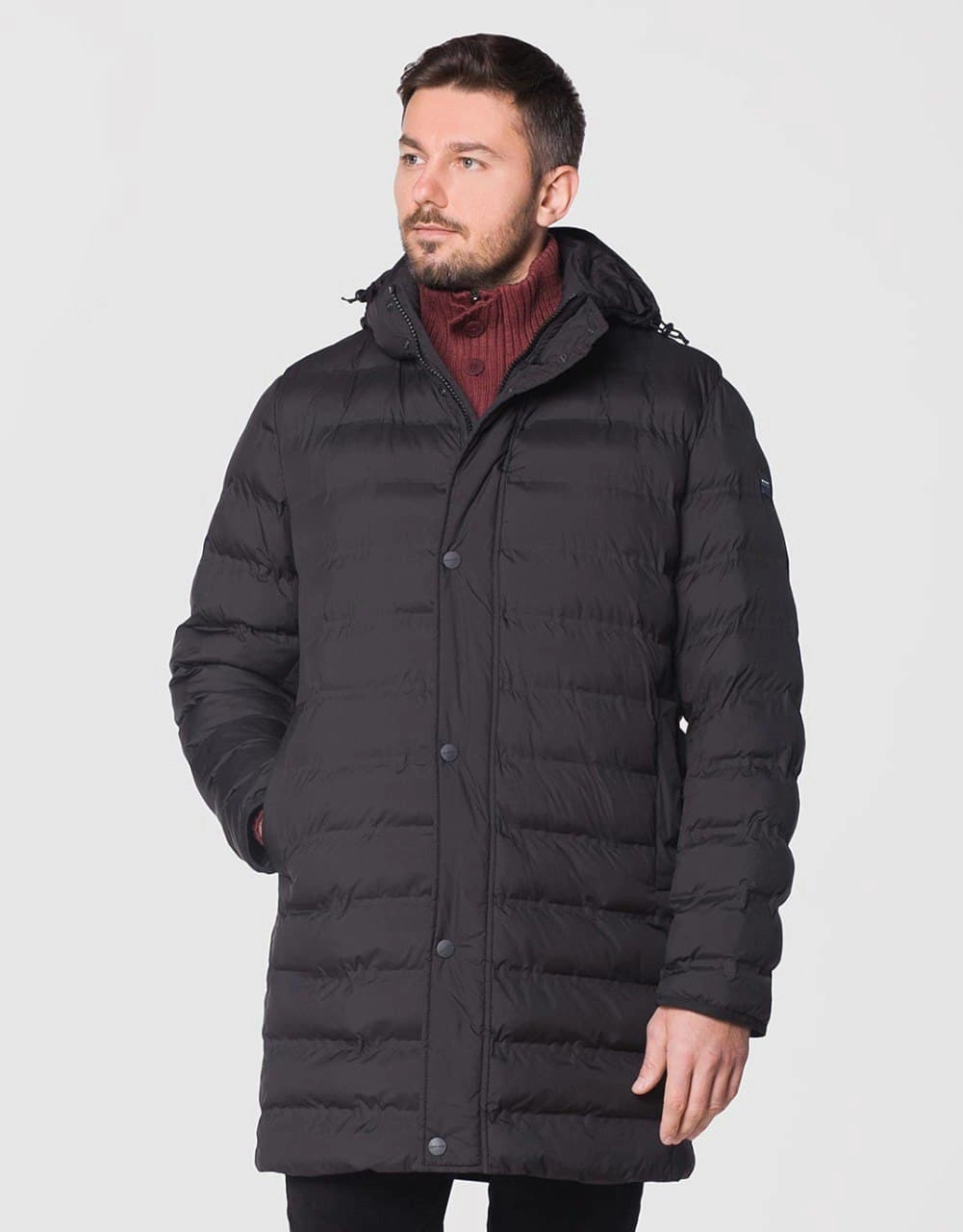 Pierre Cardin men s longline jacket from the Future Flex series
